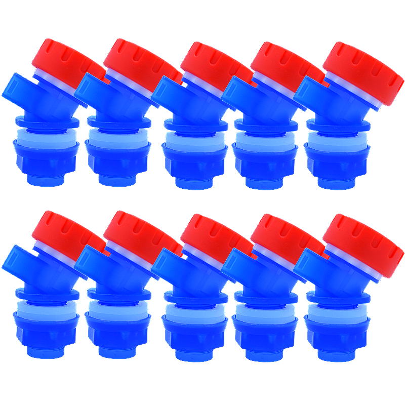 1000+ MOQ Blue Adjustable Flow Plastic Tap - Ideal for Bottles and Water Tanks