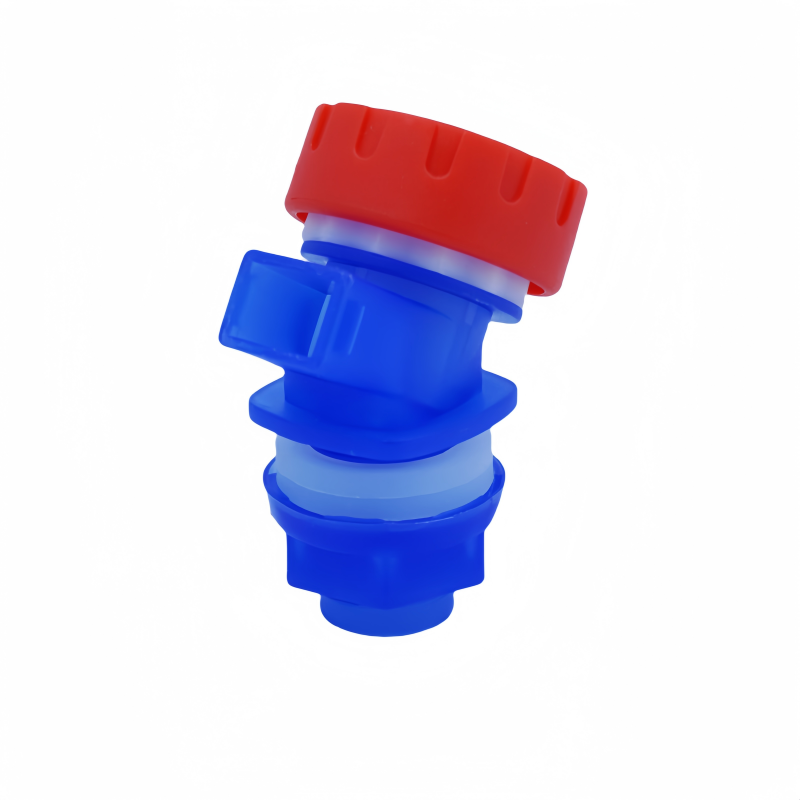 1000+ MOQ Blue Adjustable Flow Plastic Tap - Ideal for Bottles and Water Tanks