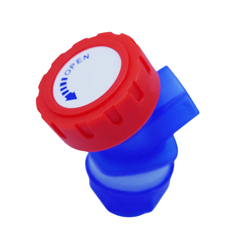 1000+ MOQ Blue Adjustable Flow Plastic Tap - Ideal for Bottles and Water Tanks
