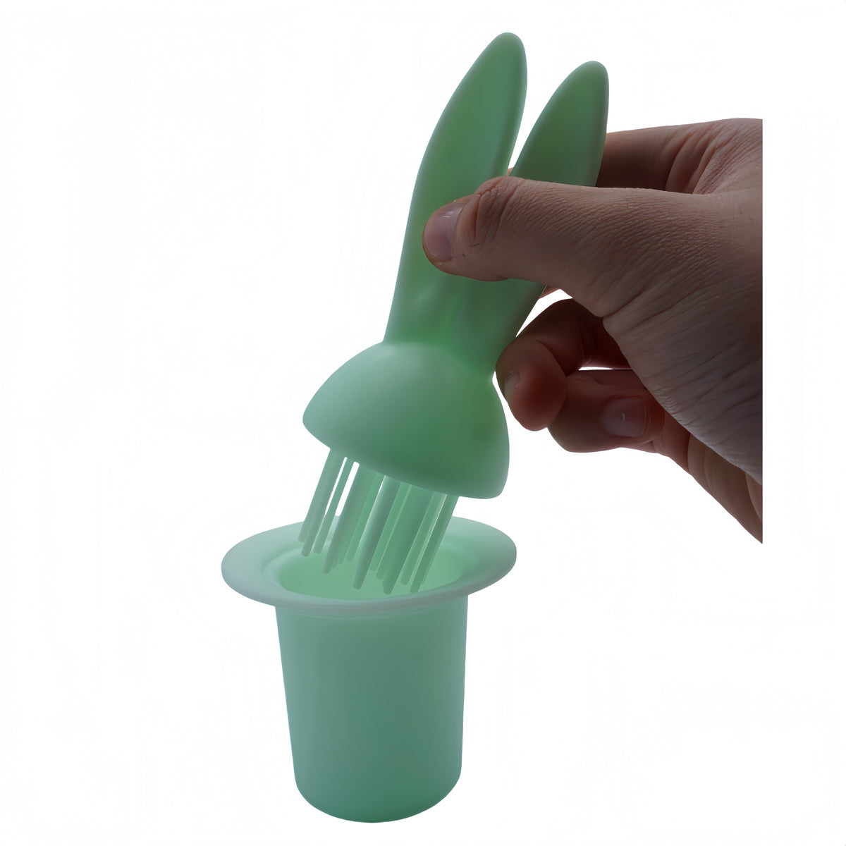 Silicone Basting Brush, Food Grade High Heat Resistant Oil Brush for BBQ Baking Cooking Kitchen Gadget